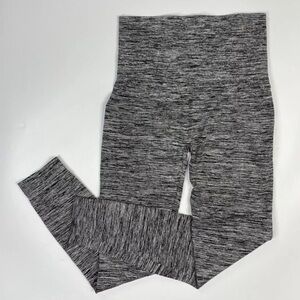 Women's High-Waisted Gray Leggings